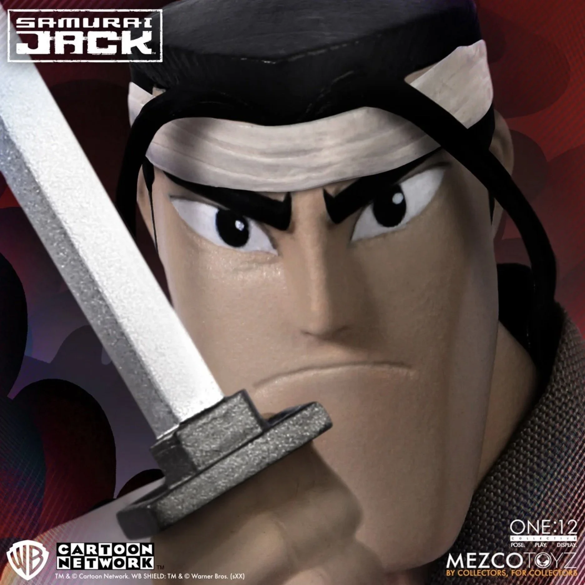 Cool 1/6th Scale SAMURAI JACK Action Figure From Mezco Toyz